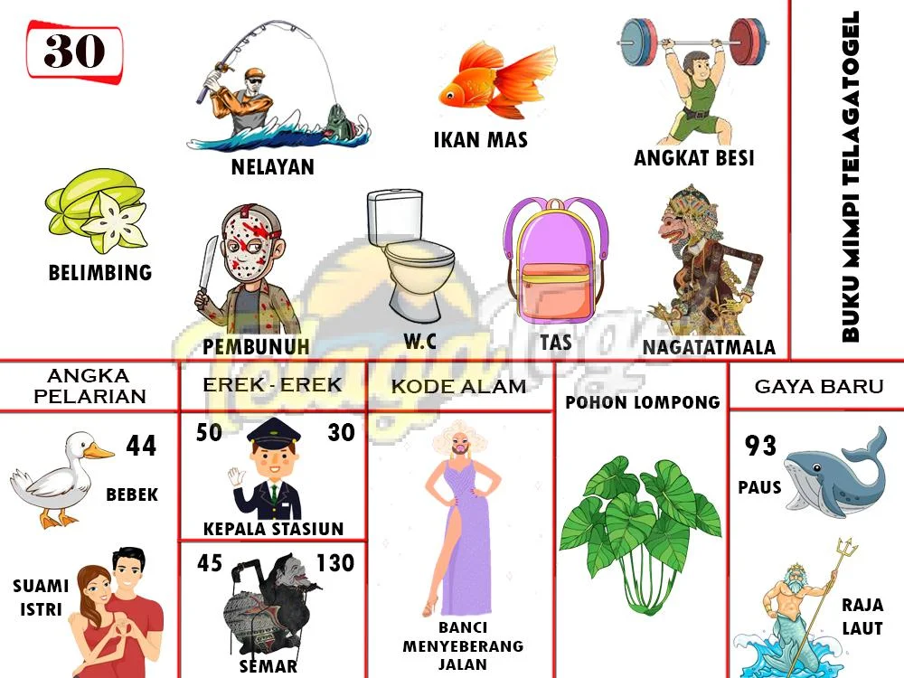 buku mimpi erek erek togel 30